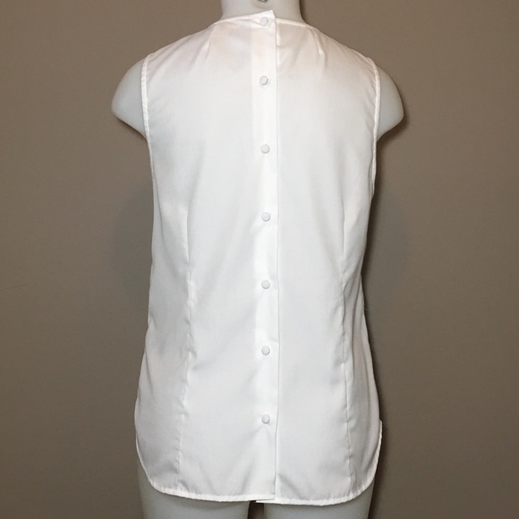 J Crew Rhinestone Embellished Sleeveless Blouse - Picture 3 of 7